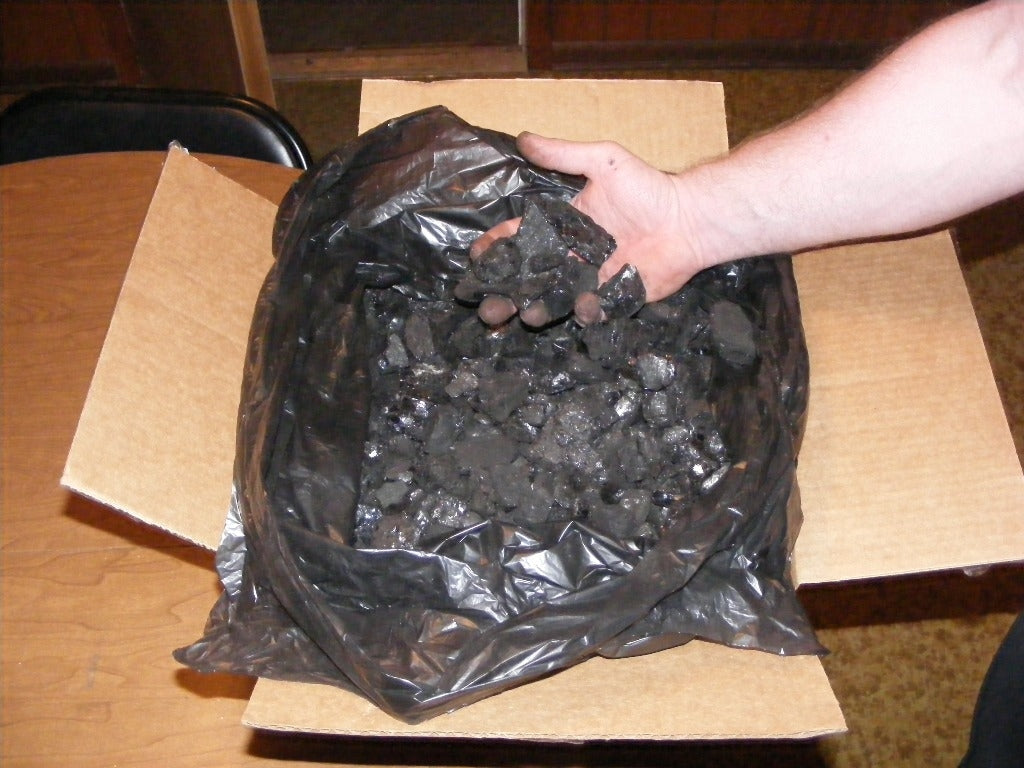 Blacksmithing\Stove Coal (15lbs.) Free Shipping!